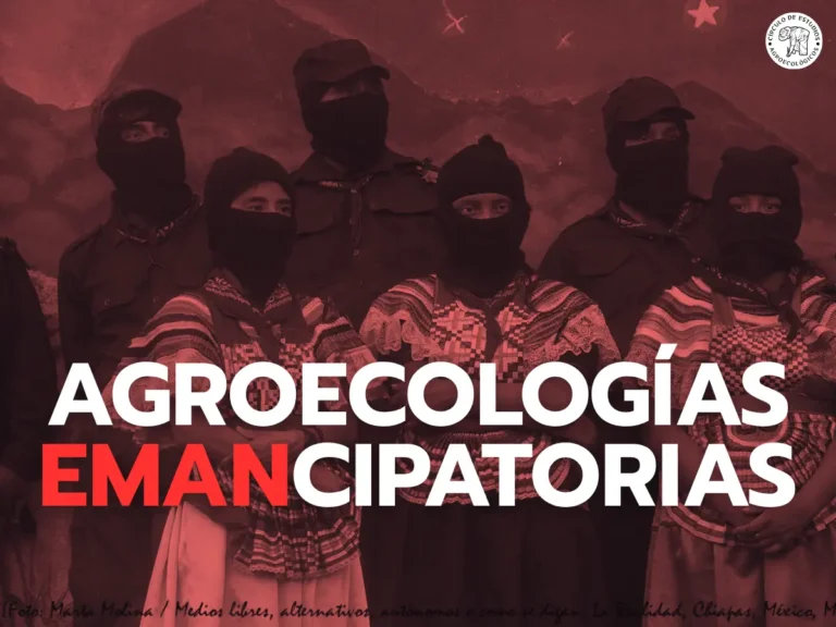 portada agroecologías emancipatorias una discusión con peter rosset y valentin val