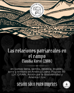 Las relaciones patriarcales en el campo